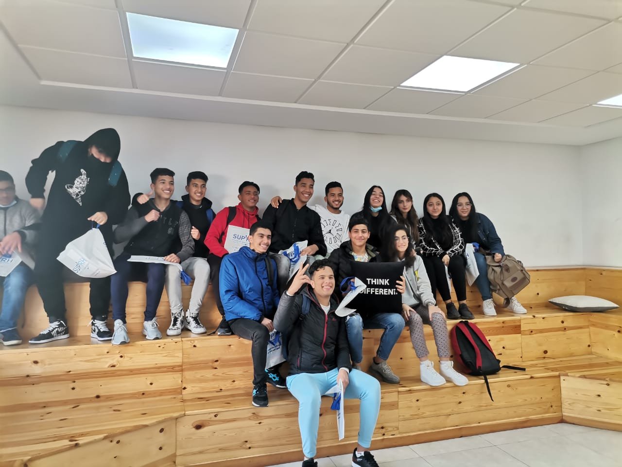 VISITE DE L’ECOLE SUP’RH PAR LES BACHELIERS: — Écoles Privées L'Union Casablanca