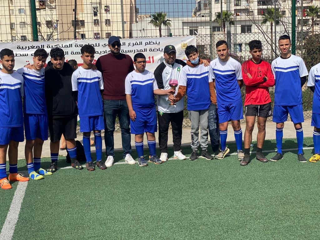 لقب وصيف البطل في البطولة الجهوية المدرسية لكرة القدم الدامجة-فتيان — Écoles Privées L'Union Casablanca